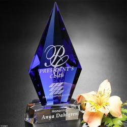 Azurite Crystal Award