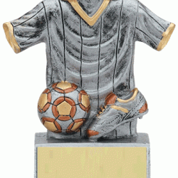 Full Color 4.25" Resin Jersey Soccer Trophy