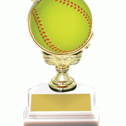 Spinning Softball 6" Trophy