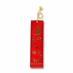 STRB11C - B-Honor roll Stock Carded Ribbon