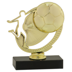 Silhouette Soccer Trophy