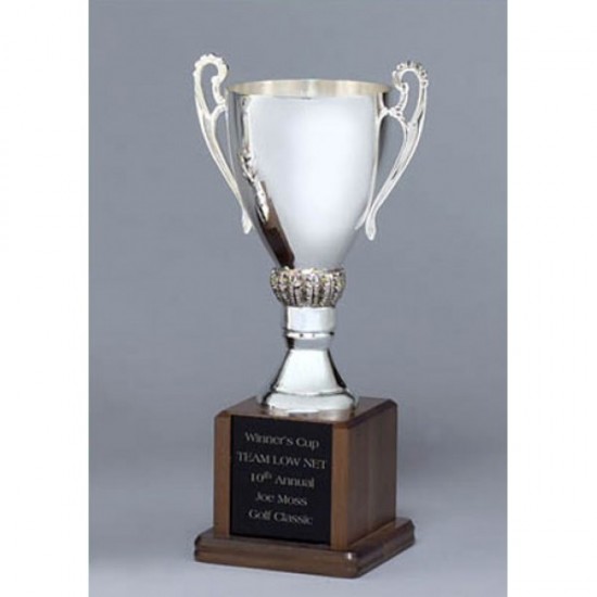 Silver-plated trophy Cup 