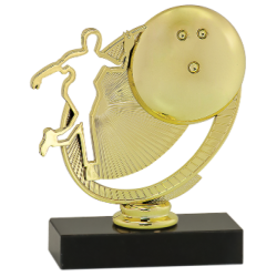 Silhouette Bowling Trophy