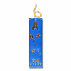 STRB11C - A-Honor Roll Stock Carded Ribbon